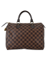 Speedy 30, &pound;850, Handbags, Brown, Canvas, Back view
